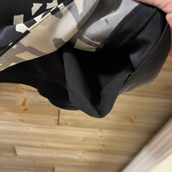 TIBI New York 100% Silk Black and White Abstract Sheath Dress Women's Si… - Picture 8 of 14